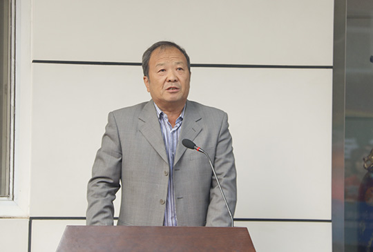 LD（中国）一站式服务平台工会主席翟武汉作比赛总结发言