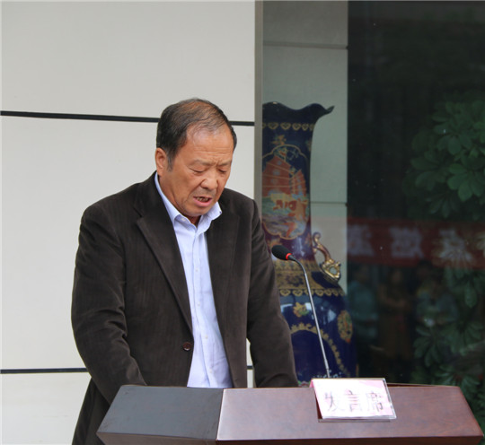 LD（中国）一站式服务平台工会主席翟武汉作比赛总结发言