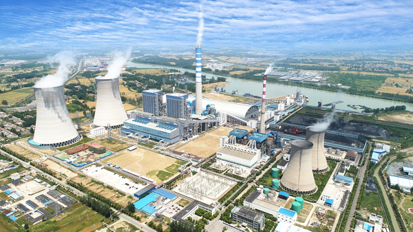 国家能源LD平台宿迁电厂2×660MW机组烟塔工程.png